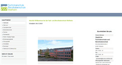 Desktop Screenshot of fos-bos-weilheim.de