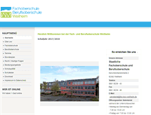 Tablet Screenshot of fos-bos-weilheim.de